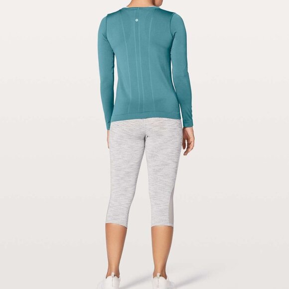 NWT Lululemon Swiftly Tech LS *Breeze, Sz 6, Persian Blue - Picture 2 of 7